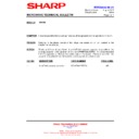 Sharp R-345M (serv.man10) Technical Bulletin