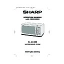Sharp R-358M (serv.man2) User Guide / Operation Manual