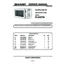 Sharp R-35STM Service Manual