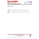 Sharp R-360AM (serv.man8) Technical Bulletin