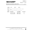 Sharp R-360AM (serv.man9) Technical Bulletin