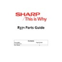 Sharp R-371WM (serv.man2) Parts Guide