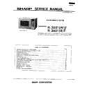 Sharp R-3A51 Service Manual