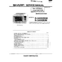 Sharp R-3A55M Service Manual