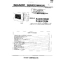 Sharp R-3E57M Service Manual