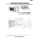 Sharp R-3G17M Service Manual