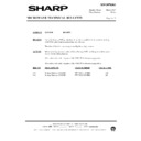 Sharp R-3G18M (serv.man4) Technical Bulletin