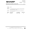 Sharp R-3J58M (serv.man5) Technical Bulletin