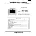 Sharp R-464 Specification