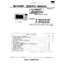 Sharp R-4E54M Service Manual