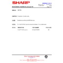 Sharp R-4E57M (serv.man6) Technical Bulletin