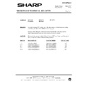 Sharp R-4G17M (serv.man4) Technical Bulletin
