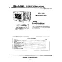 Sharp R-4G18M (serv.man2) Service Manual
