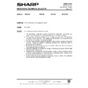 Sharp R-4G55M (serv.man7) Technical Bulletin