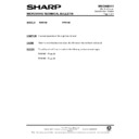 Sharp R-4N76M (serv.man7) Technical Bulletin