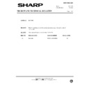 Sharp R-5V11S (serv.man3) Technical Bulletin