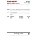 Sharp R-641AM (serv.man9) Technical Bulletin