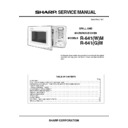 Sharp R-641AM Service Manual