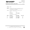 Sharp R-650AM (serv.man10) Technical Bulletin