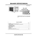 Sharp R-652M Service Manual