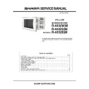 Sharp R-653 (serv.man3) Service Manual