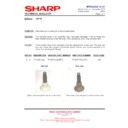 Sharp R-671M (serv.man4) Technical Bulletin