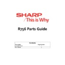 Sharp R-756SLM (serv.man2) Parts Guide