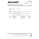 Sharp R-770AM (serv.man8) Technical Bulletin