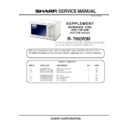 Sharp R-795M (serv.man3) Service Manual
