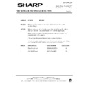 Sharp R-7A50M (serv.man5) Technical Bulletin