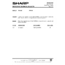 Sharp R-7A63M (serv.man7) Technical Bulletin