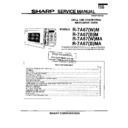 Sharp R-7A67M Service Manual