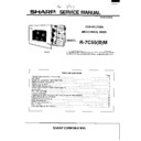 Sharp R-7C55M Service Manual