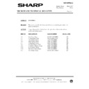 Sharp R-7C58M (serv.man7) Technical Bulletin