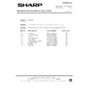 Sharp R-7N78M (serv.man9) Technical Bulletin