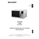 Sharp R-822STM (serv.man2) User Guide / Operation Manual