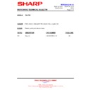 Sharp R-82STM (serv.man5) Technical Bulletin