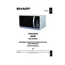 Sharp R-842SLM (serv.man2) User Guide / Operation Manual