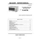 Sharp R-84ST (serv.man6) Service Manual