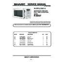 Sharp R-85ST Service Manual