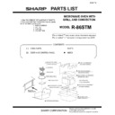 Sharp R-86STM (serv.man14) Parts Guide