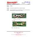 Sharp R-86STM (serv.man25) Technical Bulletin