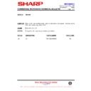 Sharp R-8720M (serv.man15) Technical Bulletin