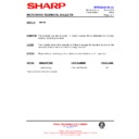 Sharp R-872M (serv.man19) Technical Bulletin