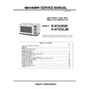 Sharp R-872M (serv.man2) Service Manual