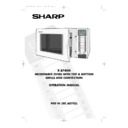 Sharp R-8740 (serv.man20) User Guide / Operation Manual