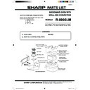 Sharp R-890SLM (serv.man2) Parts Guide