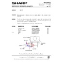 Sharp R-891M (serv.man13) Technical Bulletin