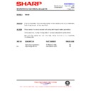Sharp R-891M (serv.man9) Technical Bulletin