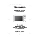 Sharp R-898M (serv.man3) User Guide / Operation Manual